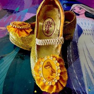 Disney Belle light up high heels sz 7/8